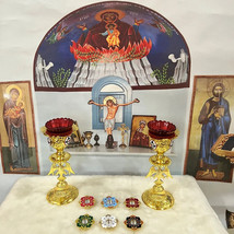 Orthodox Jesus Relic Chest Alloy Protective Christian Decor Religious Supplies - £49.90 GBP+