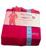 WOMEN&#39;S Size Large JUICY COUTURE LA MEAN GIRLS VELOUR FULL ZIP HOODIE JA... - $29.78 CAD
