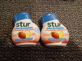 2 Stur Strawberry Lemon Antioxidant Liquid Water Enhancer 0 Calorie (ZZ96) - $11.30