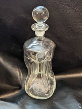 Vintage Kastrup Holmegaard Crystal Jacob Bang Clear Glass Kluk 13 1/2&quot; D... - $66.32
