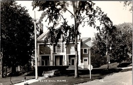 Blue Hill Maine RPPC Town Hall Building Real Photo Postcard X11 - £11.90 GBP