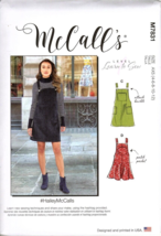 McCall&#39;s M7831 Misses 12 to 20 Jumper Learn to Sew Level 1 Uncut Sewing ... - £11.66 GBP