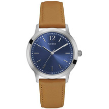 Guess Men&#39;s Exchange Blue Dial Watch - W0922G8 - £70.76 GBP