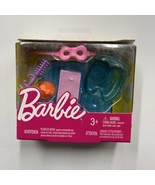 Barbie Spa Accessory Set Eye Mask Foot Soak Basin Small Towel Brush - £7.54 GBP