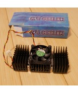 NOS Pentium 2,3 and AMD K-7 CPU Ball Bearing Cooling Fan with Aluminum H... - $355.84 MXN