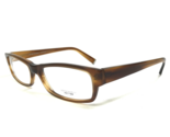 Oliver Peoples Eyeglasses Frames Drake SYC Brown Horn Rectangular 53-16-140 - £88.63 GBP