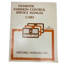 1977 Mitchell Manuals Domestic Emission Control Service Manual Cars Supplement - $16.68