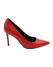 Celine Classic Point-Toe Pumps In Leather Women Red Size 35.5 - £114.28 GBP