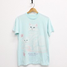 Vintage Kitty Cats Hampton Beach New Hampshire T Shirt Medium - £38.38 GBP