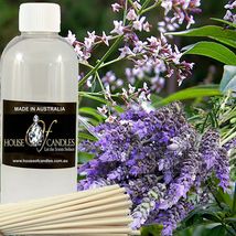 Lavender &amp; Lemon Verbena Scented Diffuser Fragrance Oil FREE Reeds - £10.39 GBP+