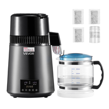VEVOR Water Distiller, 4L 1.1 Gallon Pure Water Purifier Filter For Home... - $97.99
