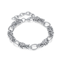 Cold Style Stainless Steel Street Titanium Steel Bracelet For Women - £11.01 GBP
