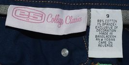E5 College Classics Womens Notre Dame Jeans Size 9 Medium Wash Skinny image 7