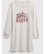 GAP  Kids Disney Mickey Mouse &amp; Friends L/S Pajama PJ Dress for Girls Sz... - £22.58 GBP