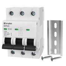 3 Pole Miniature Circuit Breaker,240V/480V Ac Circuit Breaker, 63Amp, 63A - $30.92