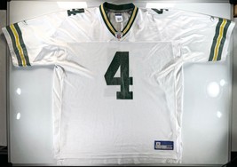 Vintage Reebok Authentic NFL Green Bay Packers Brett Favre #4 Jersey Mens SZ XL - £39.55 GBP
