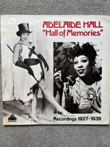 ADELAIDE HALL - HALL OF MEMORIES - RECORDINGS 1927-1939 (VINYL LP) - £11.89 GBP