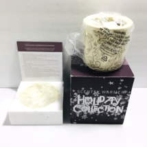 Scentsy Heavenly  White Full Size Warmer Retired Collectible Holiday Collection - £37.92 GBP