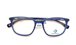 Converse Kids Eyeglasses  VCJ006 MATTE BLUE Square Full Rim 48-16-130 - $23.76