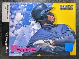 1995 Upper Deck Collector&#39;s Choice Record Pace - Ken Griffey Jr #26 - Fast Ship - £1.73 GBP