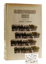 Barry Hannah GERONIMO REX Signed 1st Edition 1st Printing - $504.95