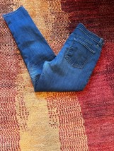 EILEEN FISHER Jeans Dark Wash Blue Stretch SZ 10 EUC - $1,088.76 MXN