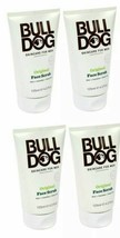 4x Bull Dog Skincare Men Original Face Scrub 4.2 oz Ea w/Aloe Cameline Green Tea - £23.73 GBP
