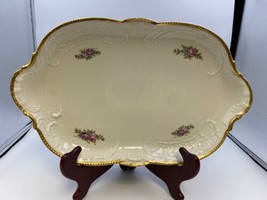 Rosenthal SANSSOUCI Ivory Floral Rose Germany Large Serving Platter - $79.99