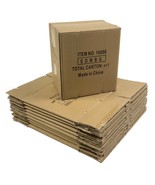 Pack of 20 Cardboard Boxes 10x8x11.5&quot; Corrugated Packing Shipping Moving... - $463.85 MXN