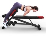 Finer Form Multi-Functional Gym Bench For Full All-In-One Body Workout  ... - $282.99