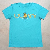 Bell’s Brewery Oberon Ale Michigan Beer Teal Blue Graphic T-shirt - Size... - $17.95