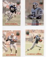 Indianapolis Colts Pro Set 1992 Football cards lot of 8 VF/NM - £3.90 GBP
