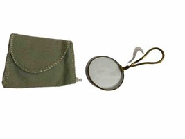 Vintage Antique Style Brass Magnifying glass Hand Lens Colonial Style Magnifier - £16.21 GBP
