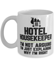 Hotel receptionist I&#39;m Not Arguing I&#39;m Just Explaining Why I&#39;m Right Hotel  - £11.95 GBP