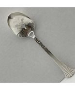 Oneida Silver Floral Queen Serving Spoon Pierced/Slotted Silver-plated G... - $4.27