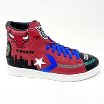 Converse x ChinaTown Market Pro Leather Hi Chicago Bulls Mens Sneakers 171241C - £96.34 GBP