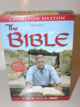 Charlton Heston Presents The Bible Four Pack DVD - £20.77 GBP