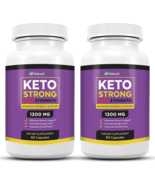 2 Pack Keto Strong Keto BHB Pill Advanced Formula Keto Diet Pills - £29.91 GBP