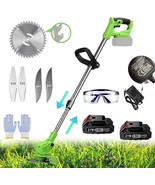 Weed Wacker Battery Operated, 21V 3 In 1 Weed Eater Cordless With 2 * 2.0Ah - $1,472.95 MXN