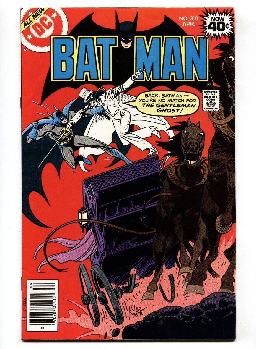 BATMAN #310-comic book-1979-DC vf/nm - $31.04