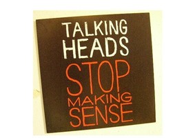 The Talking Heads Poster Stop Manufacturing Sense Flat-
show original ti... - $26.88