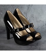 Michael Kors Womens Color Black Patent Leather Chandler Mary Jane Size  ... - $930.31 MXN