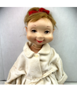 Vintage Whimsies Doll American Character Doll &amp; Toy 22&quot; Red Hair Bathrob... - £38.31 GBP