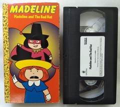 VHS Madeline - Madeline And The Bad Hat (VHS, 1989, Sony Wonder) - £8.59 GBP