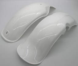 for Yamaha Chappy LB50 LB80 Front & Rear Fenders Plastic (White) - $51.40