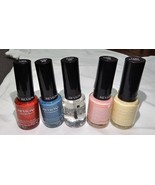 LOT of 5 Revlon Color stay Nail Polish Show shade #010, 060, 100, 150, 280 - $14.49