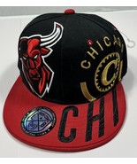 Leader of the Game Chicago Bulls Angry BullHead Red &amp; Black Snapback Hat... - £31.41 GBP