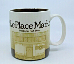 Starbucks Global Icon Pike Place Market WA  USA Collector Coffee Mug Cup 16oz - £45.89 GBP