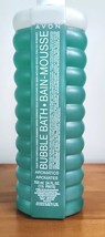AVON  Aromatics Bubble Bath Bain Mousse Gentle Blue 24 oz NOS Sealed Bat... - $12.99