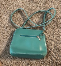 FLORENCE Made in Italy Small greenLeather Crossbody Purse Bag - $461.81 MXN